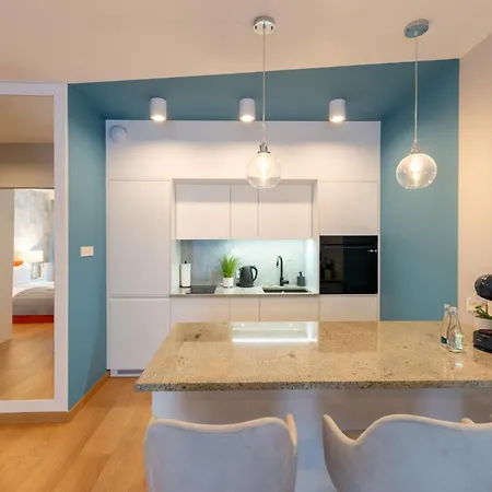 Apartment Blue Pearl - Relaxation - Sauna, Pool, Fitness Dziwnów