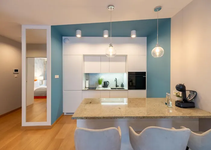 Appartement Blue Pearl - Relaxation - Sauna, Pool, Fitness Dziwnów